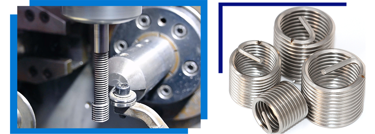 你知道鋼絲螺套的生產流（liú）程嗎？