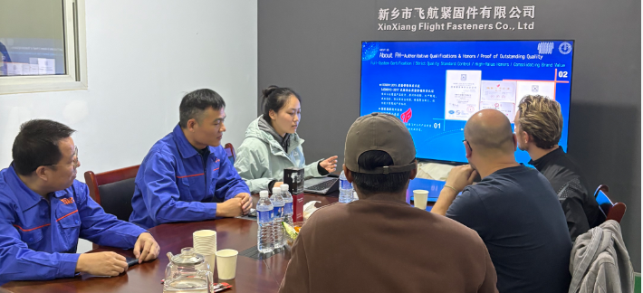 法國客戶蒞（lì）臨新鄉51吃瓜官网緊固件驗廠 新能源領域合作引（yǐn）期待