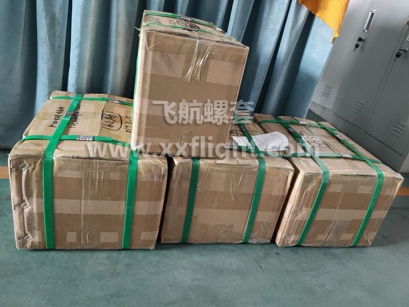 江（jiāng）蘇某客戶3萬件螺套發（fā）貨